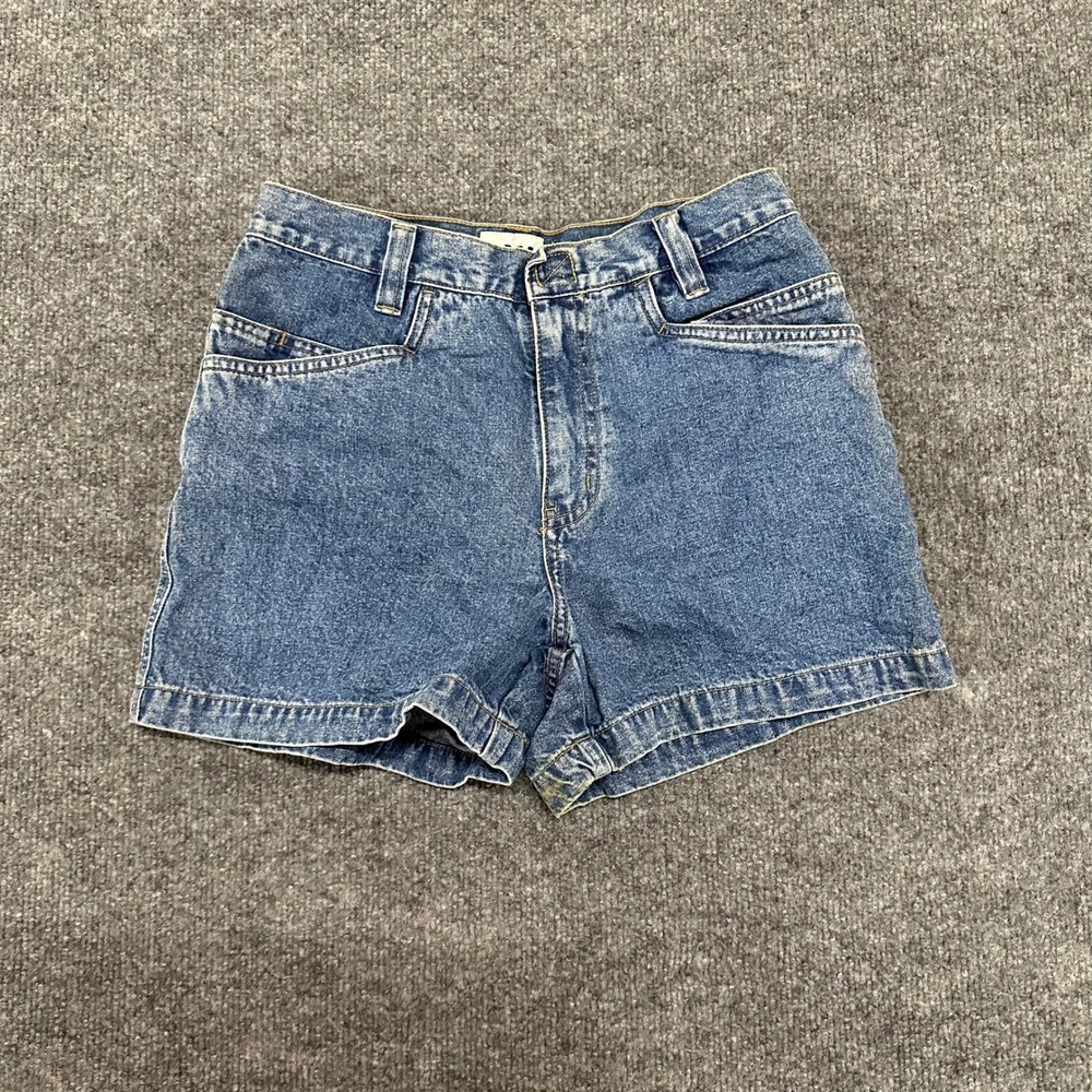 Junction West Denim Shorts Womens Size 6 Blue High Waisted Cotton Medium Wash